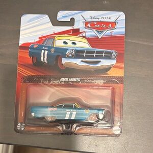 Cars Mario Andretti Blue Toy Car